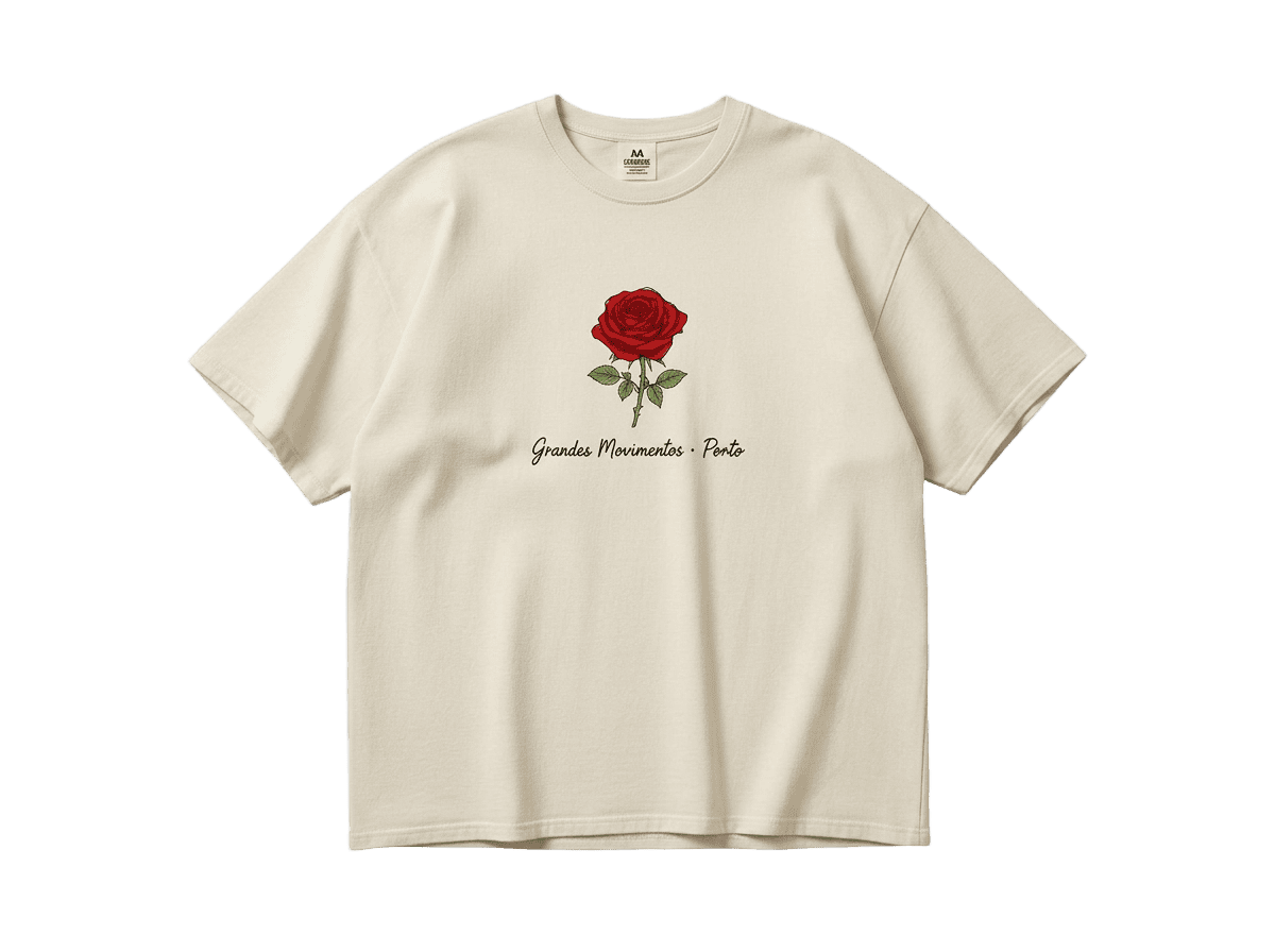 Grandes Movimentos Rose Tee · Cream