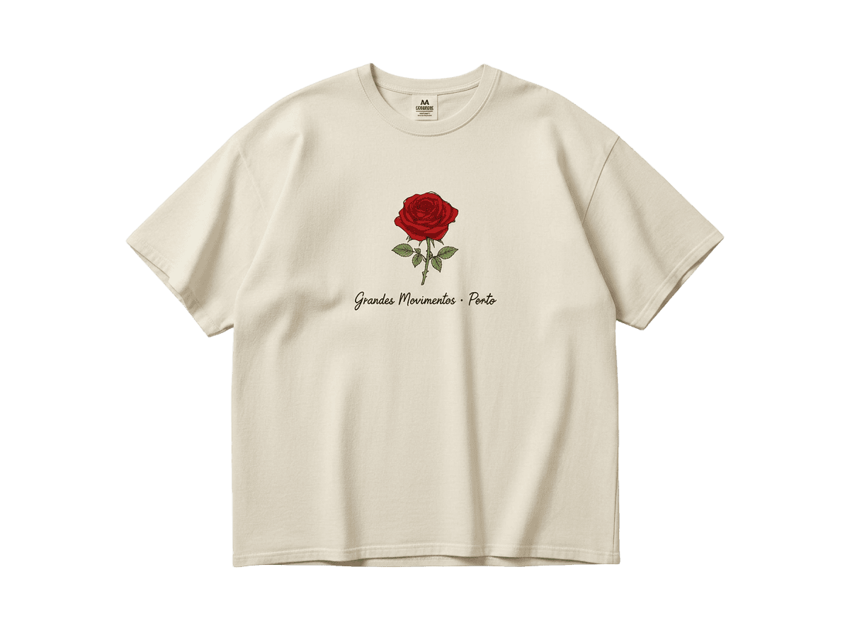 Grandes Movimentos Rose Tee · Cream