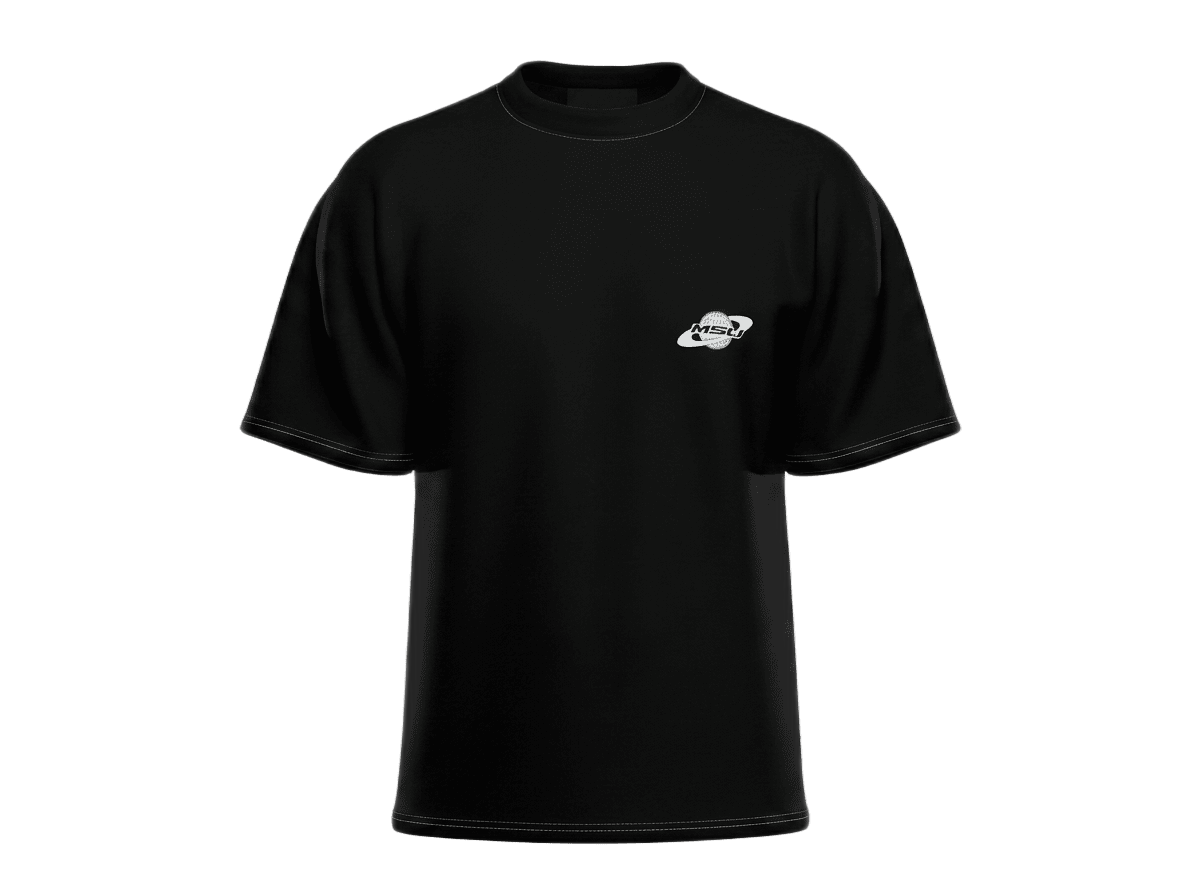 MSU Orbit Tee · Black