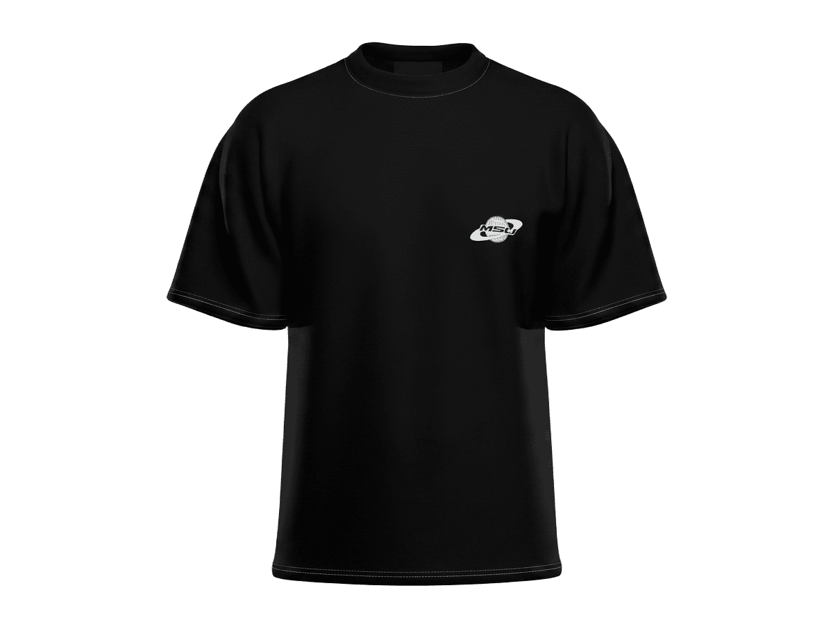 MSU Orbit Tee · Black